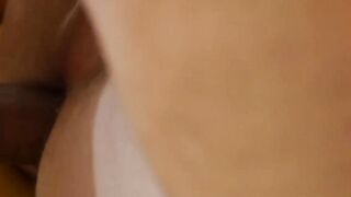 In the wake of scouring his chest delicately he gets beat determinedly