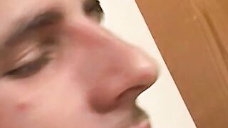 Funtime drilling his ass while puffing on a cigarette