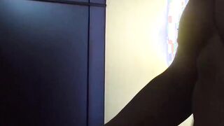 Wild bear Logan Black banging in wild interracial threesome