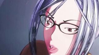 Busty Perv Milf Warden Dominates Inmate 3D HENTAI