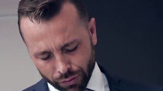 Work area sex for studly gay men in costly suits