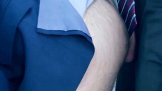 Two elegant men use their day to fuck at work and love it
