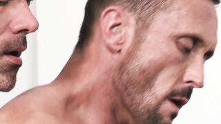 Young stepson barebacked during family threesome