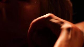 Beautiful blonde cums multiple times in hot erotic threesome