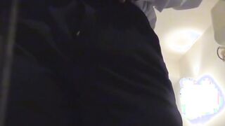 Babe with wonderful fuckhole works her Japanese gash gently