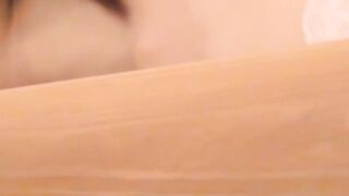 Japanese cutie secretly taped masturbating to hard orgasm