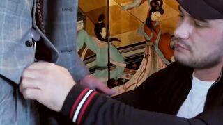 Chief analfucks gay subsequent to having his huge dick sucked