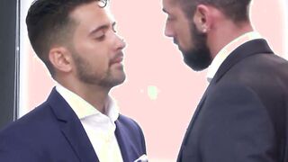 Adorable jock Robbie Rojo rimming with passion and kinkiness