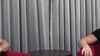 Following a brutal throat fist Mach rides a huge dick raw