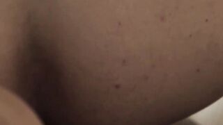 Hung inked gay slides his crude dick into stepbrothers poop hole