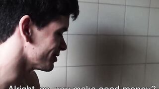 Straight Latino seduced into giving blowjob and riding bare