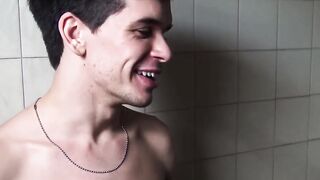 Straight Latino seduced into giving blowjob and riding bare