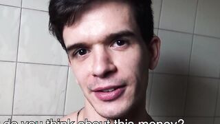 Straight Latino seduced into giving blowjob and riding bare