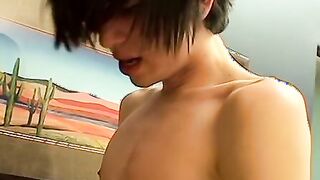 Two twinks plow their assholes while being in their undies