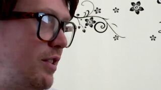 Naughty Pixxie Little gives a hot blowjob to nerdy friend