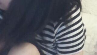 Japanese babe with big tits secretly filmed using sex toys