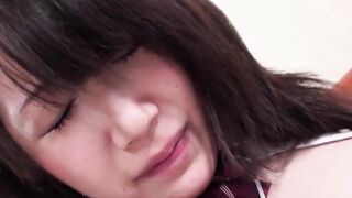 Busty amateur brunette moans for more during hardcore sex