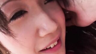 Busty amateur brunette moans for more during hardcore sex