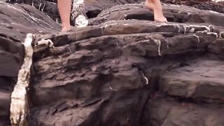 Sabrisse an alluring brunette is teasing in erotic slow motion