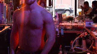 Gay hunks Kurtis Wolfe and Hunter Smith bareback after party