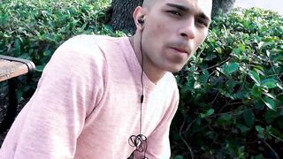 Latino straight getting severely beat up in point of view