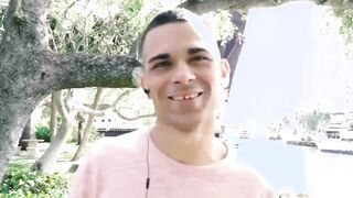 Latino straight getting severely beat up in point of view