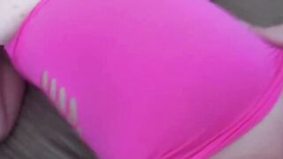 Lingerie UK MILF Alisha Rydes pounded hard POV by young geek