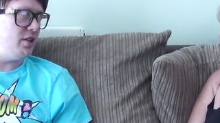 Lingerie UK MILF Alisha Rydes pounded hard POV by young geek