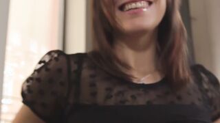 Tantalizing Euro maid enjoying nasty interracial anal fuck