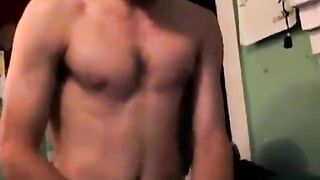 Short haired teenie takes on two young dicks at the same time