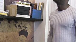 AGEDLOVE Doctor Lacey smokes a huge black dick
