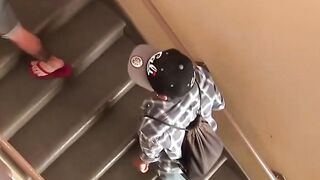 Young man is licking balls and deepthroating before facial