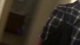Young man is licking balls and deepthroating before facial