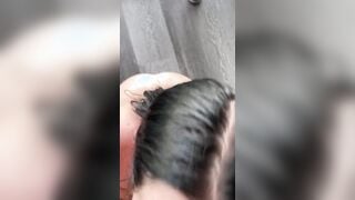Cheating Girlfriend Gets Facial