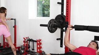 Looking for cock in booty shorts at the gym