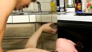 Alluring twinks burn through no time exposed fucking and jizzing