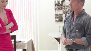 Busty mature Silvia Saige drilled missionary after massage