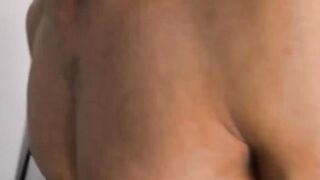 Tall straight Latino drills himself for money and is handsome