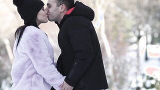 Passionate euro babe assfucked before tasting jizz
