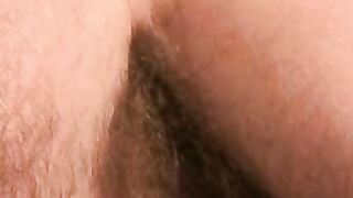 Rough older dude strips naked and slowly masturbates solo