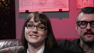 Tattooed ex priest anal fucks trans student