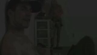 Blonde woman gets her pussy banged by two horny dudes