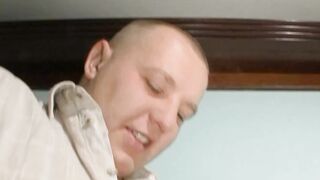 German normal chick next door casting with a stranger User two