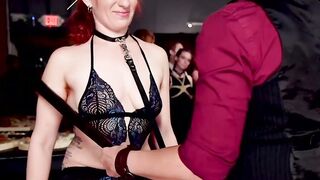 Anal MILF teaches teen bdsm fuck at orgy swinger party