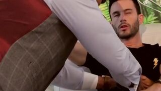 Gay sex loaded with science for finance managers in exquisite suits