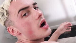 Light thin homo crude screwed by his stepbrother in POV