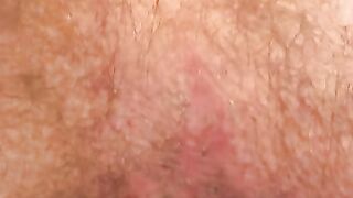Mature guy shows off his big hard cock before tugging on it