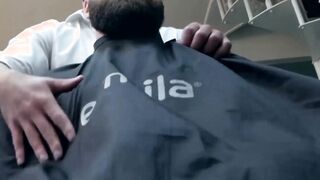 Bearded buff businessmen have intense anal pounding