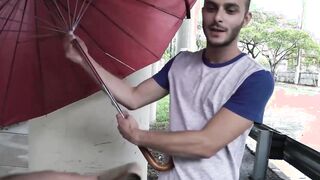 Latino straight paid pervert for gay breeding service