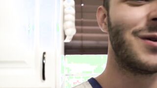 Latino straight paid pervert for gay breeding service